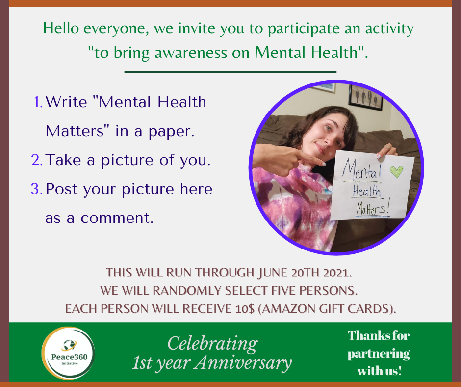 Poster for Mental Health Matters event